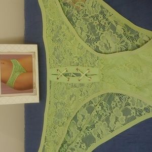 NWT* Lace Me Up Panties L/XL